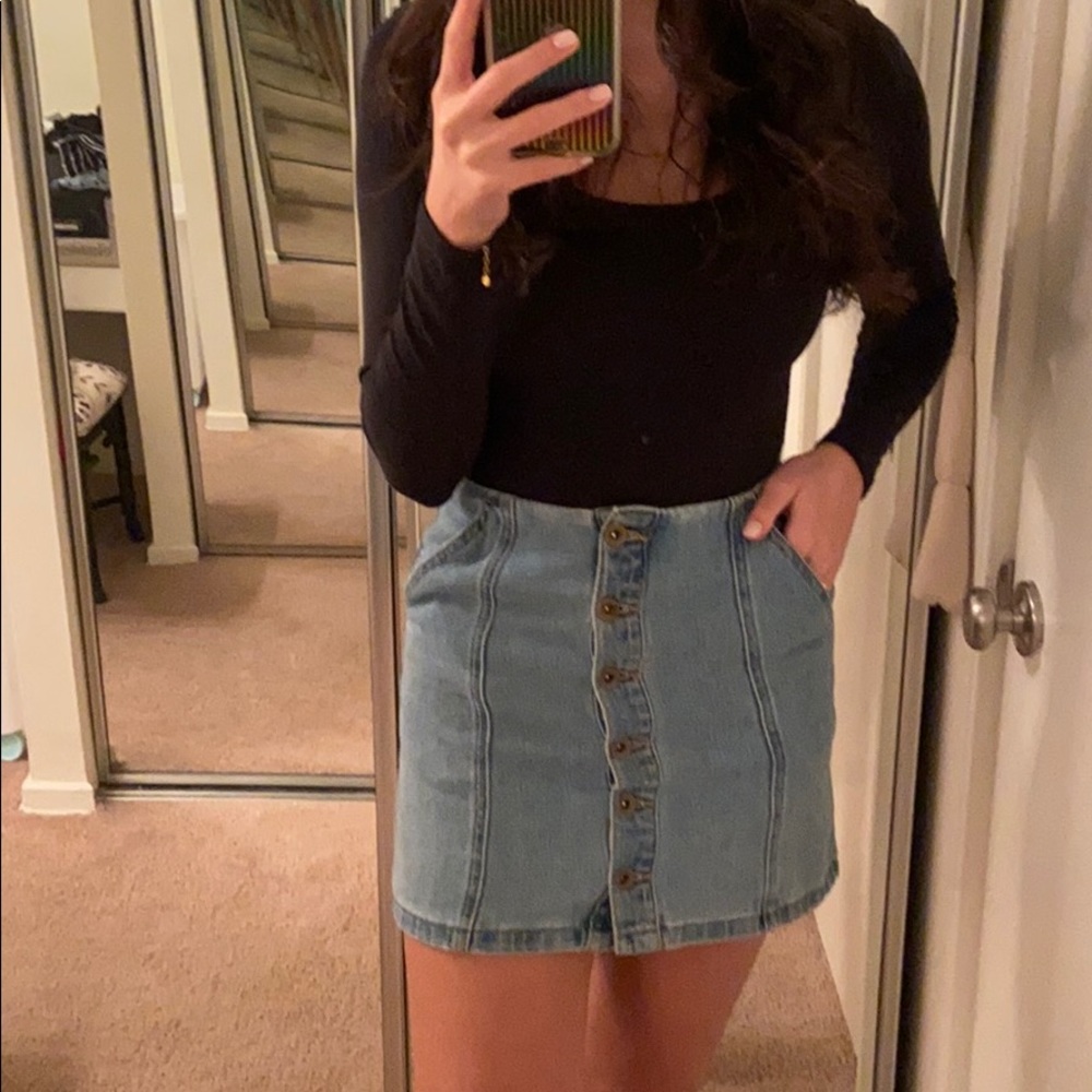 Denim Skirt